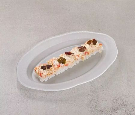 Оши камчатский краб и пармезан