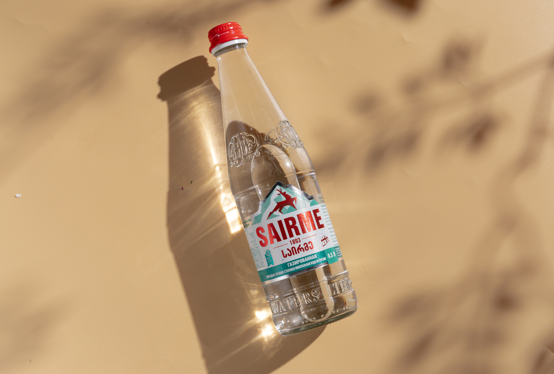 (Ч) Вода Саирме газированная 500мл