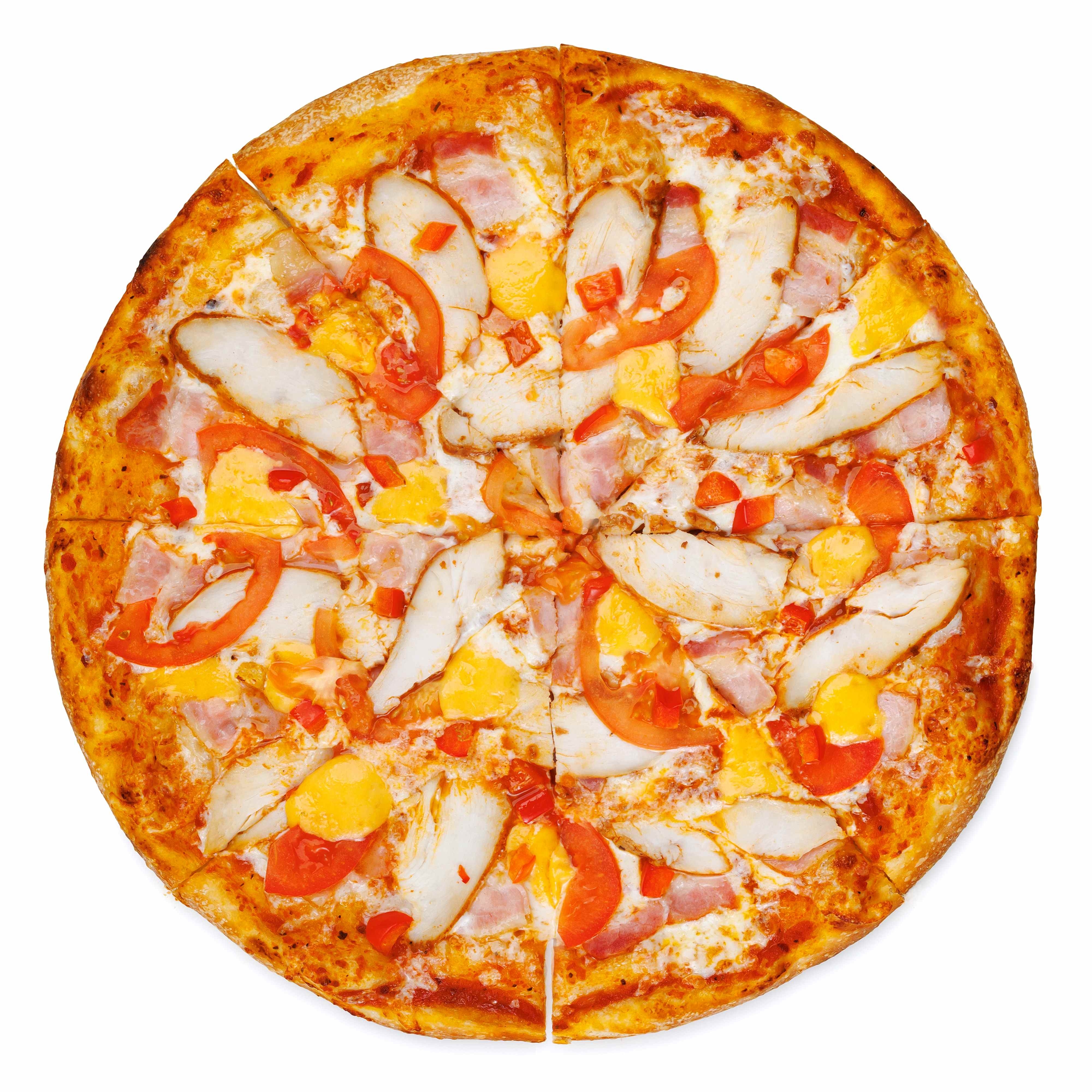 Курицей беконом и чеддером 34 см