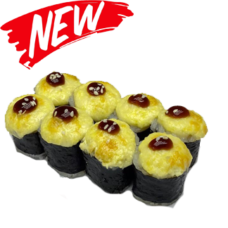 Запеченный мини-ролл с угрем