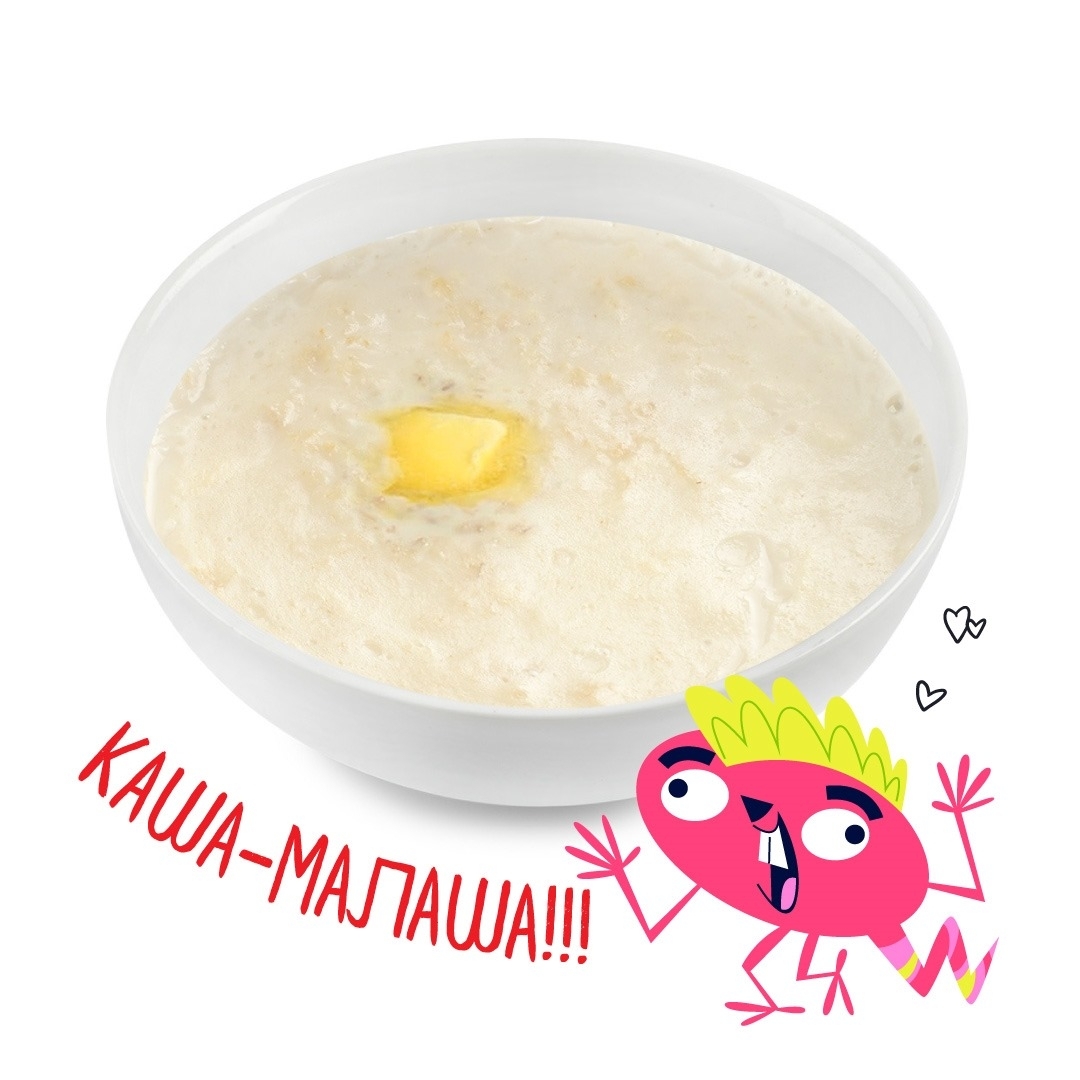 Каша овсяная на молоке