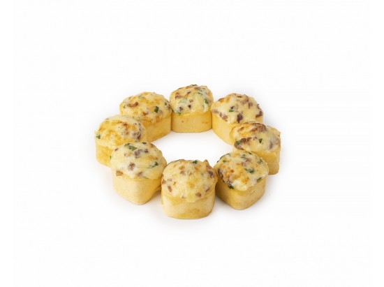 Запеченный с курицей