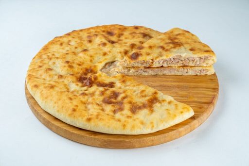 Пирог с курицей и сыром 26 см