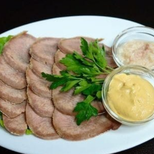 Язык отварной