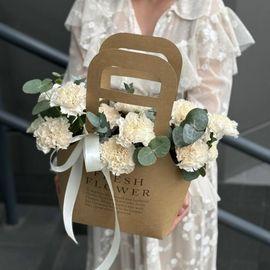 Сумочка с диантусами