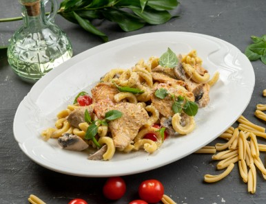 Казаречче С Цыплёнком И Грибами