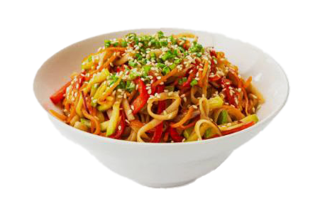 Удон с овощами 