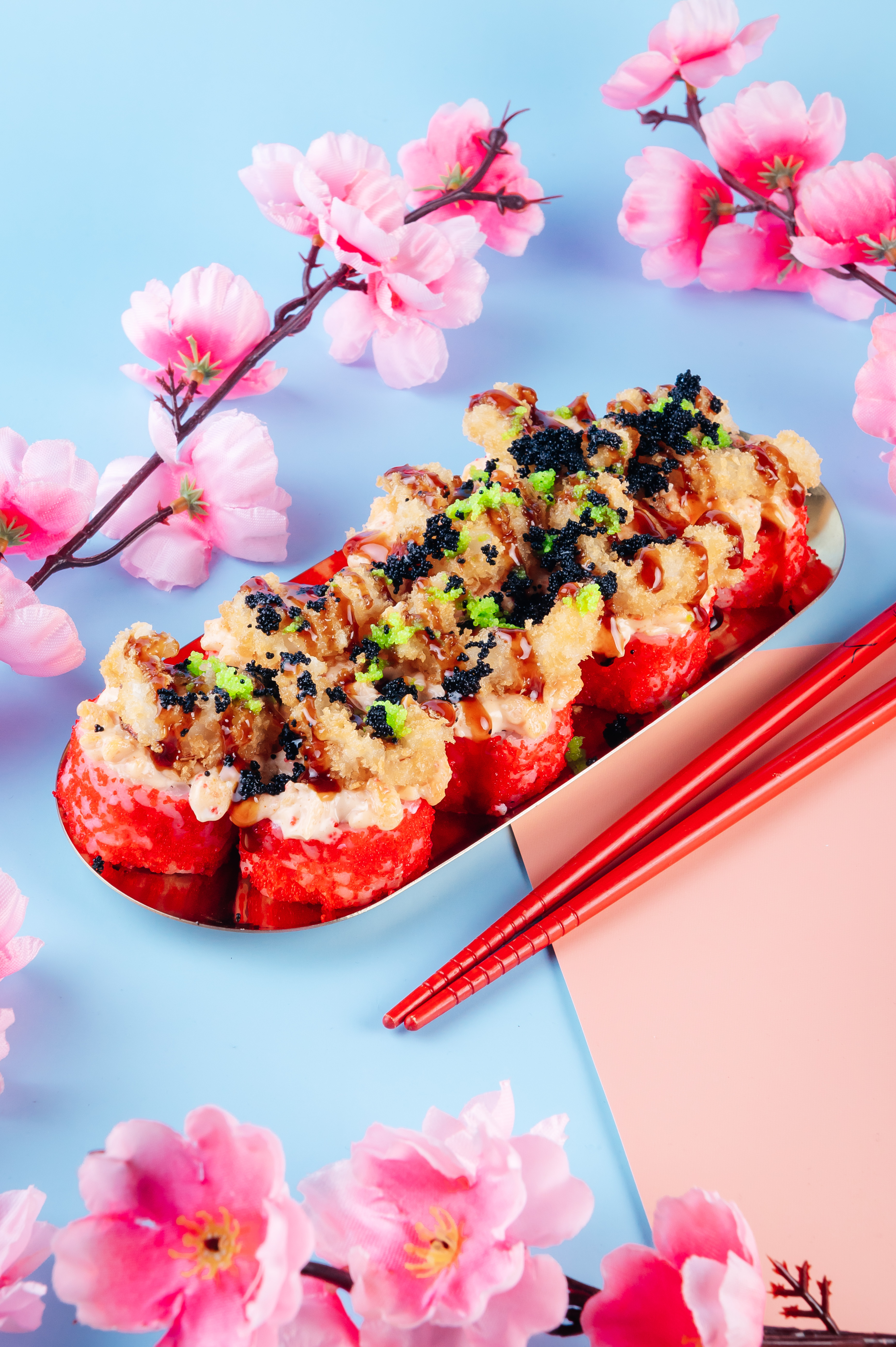 Фудзи с кальмаром