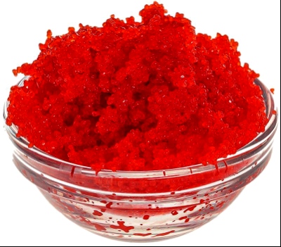 Икра тобико красная