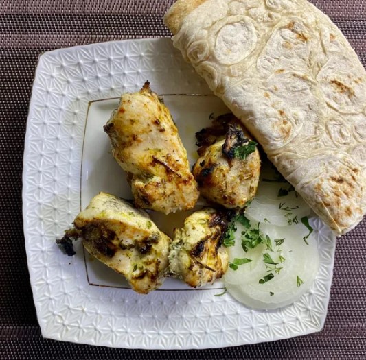Шашлык из куриной грудки