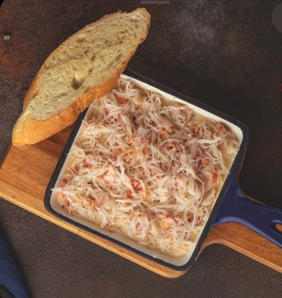 Сковородка -мини с мясом краба