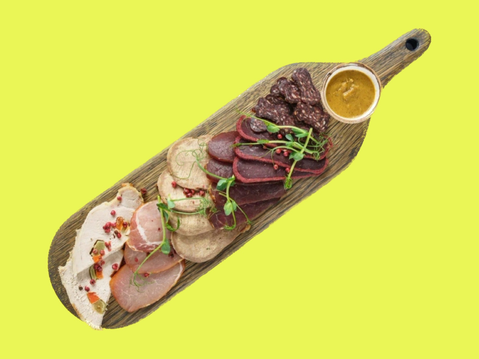 Мясная нарезка деликатесов