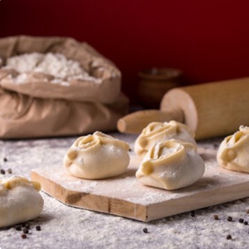 Манты с говядиной замороженные 0,5 кг