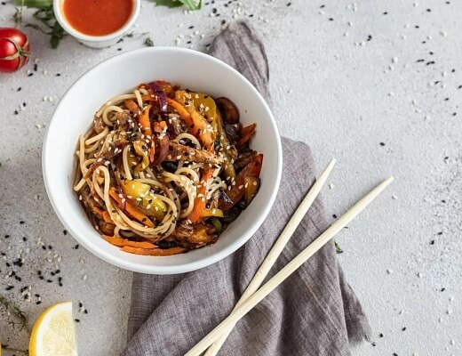 Wok с овощами