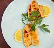 Золотистый кальмар на углях