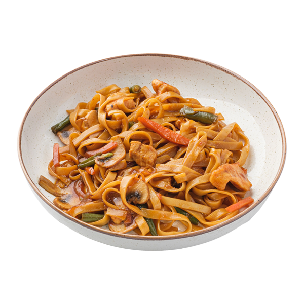 Лапша с курицей блюдо недели