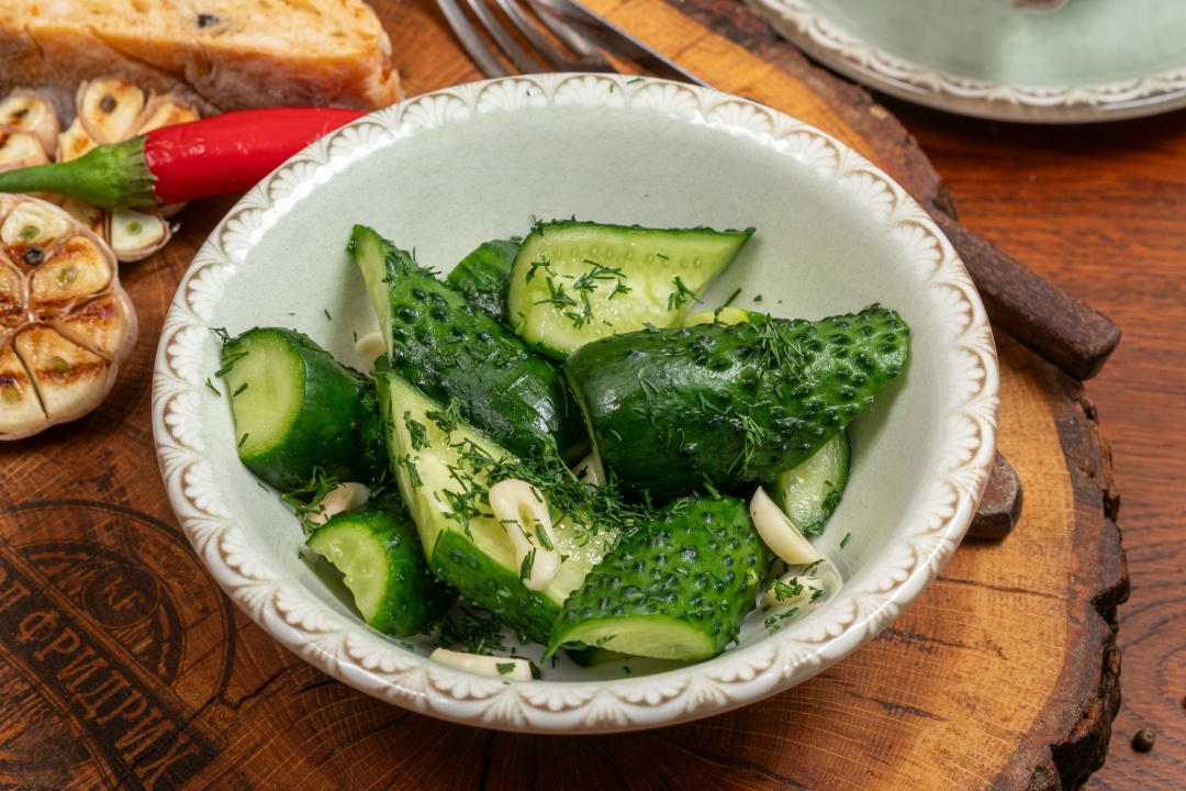 Малосольные огурцы