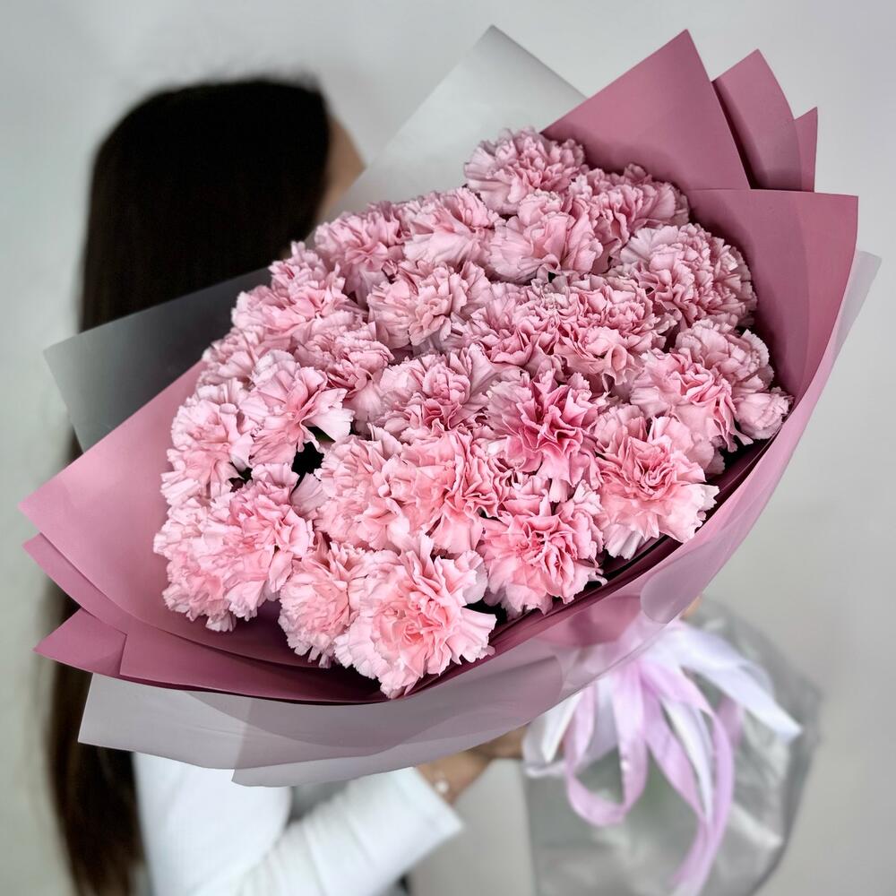 ШИКАРНЫЙ Букет из 25 диантусов ДЛЯ САМОЙ ИЗЫСКАННОЙ