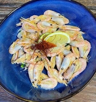 Пивные креветки отварные