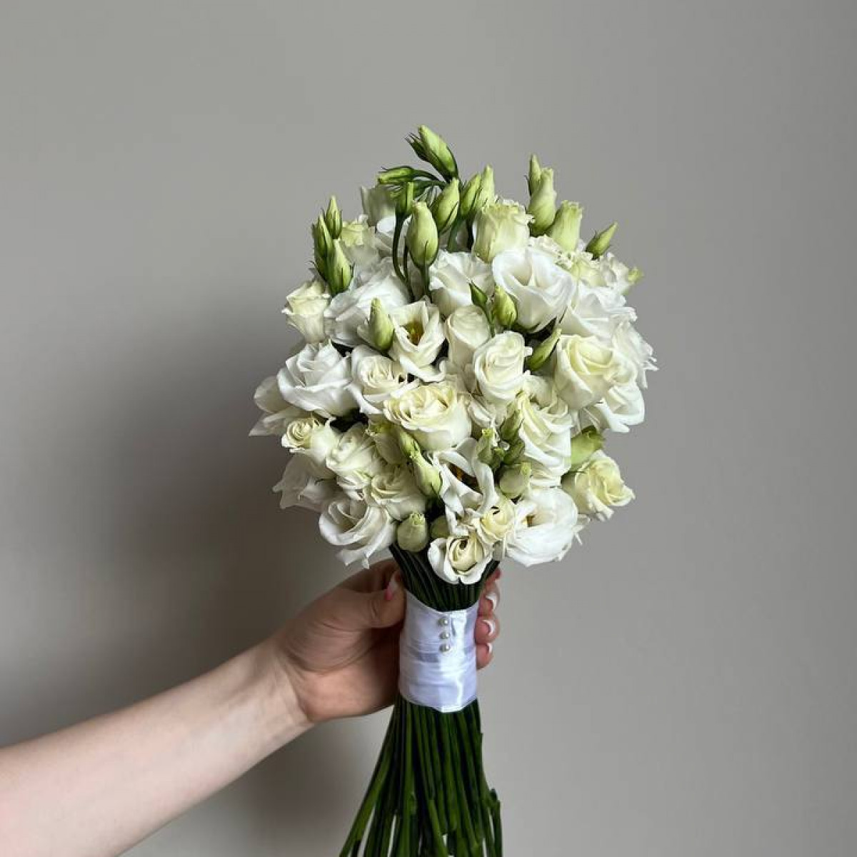 Букет невесты из эустом (предзаказ)