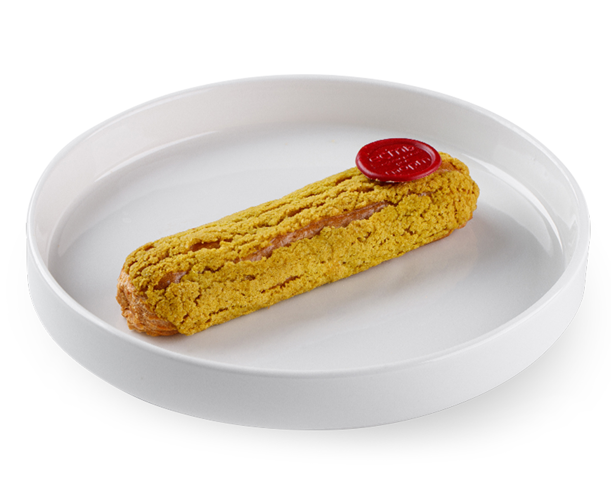 Эклер фисташковый