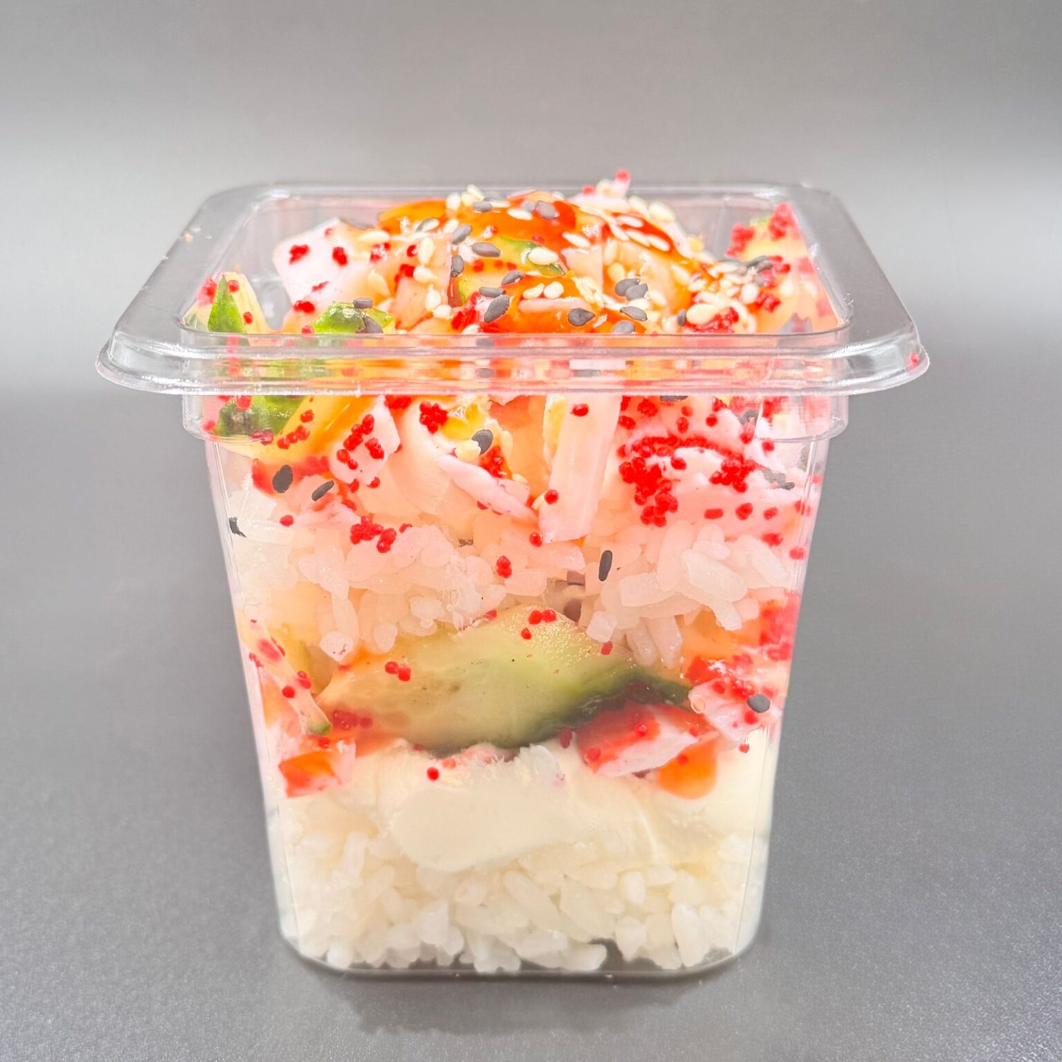 Трайфл с крабом