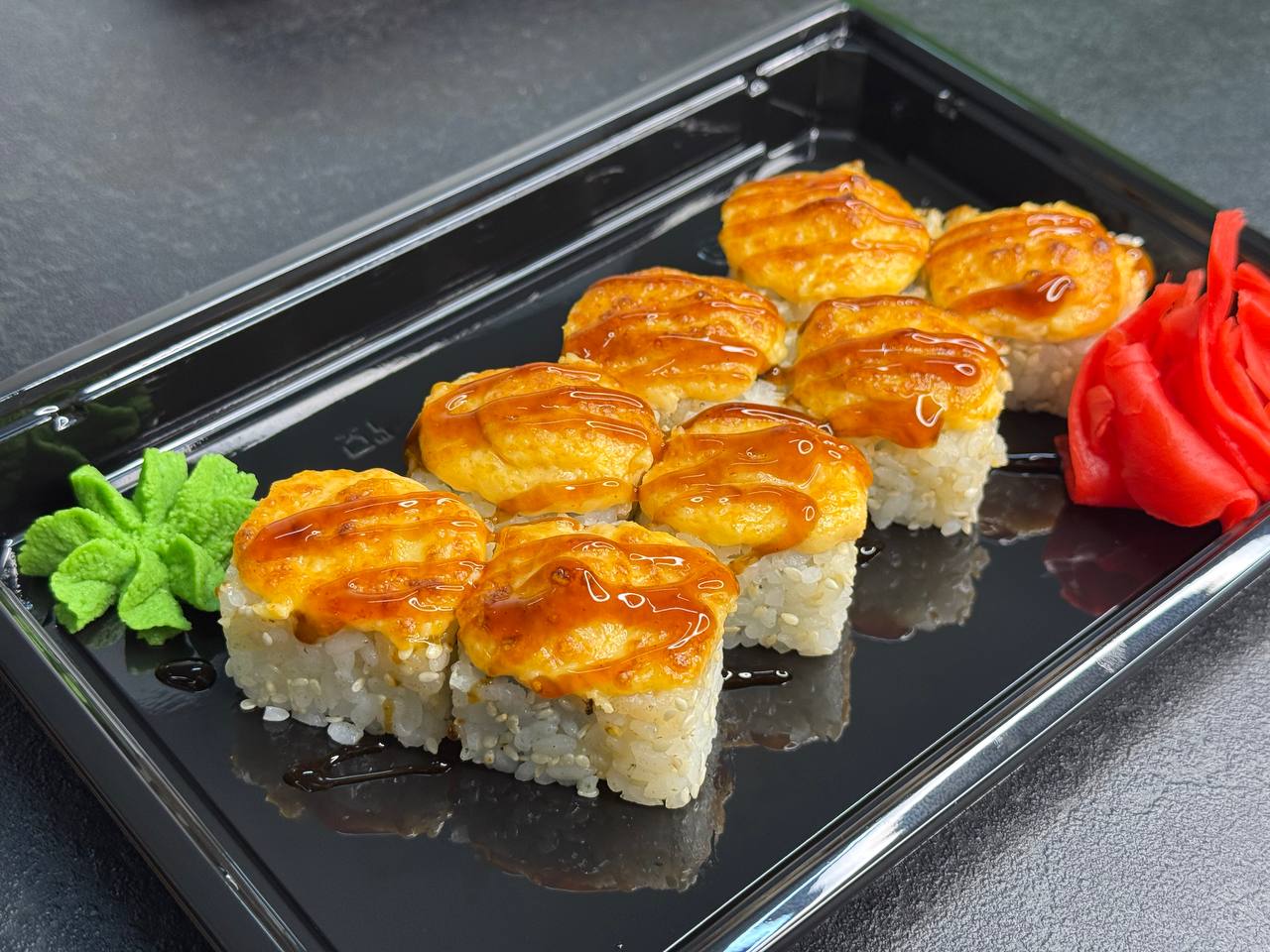 Мидии гриль