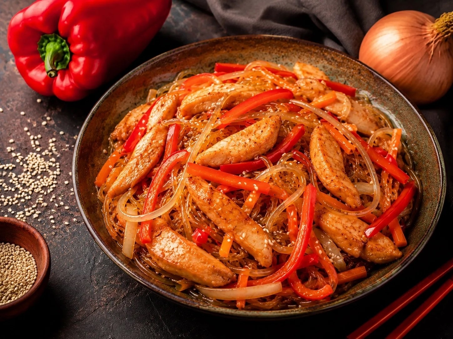 Рисовая с курицей