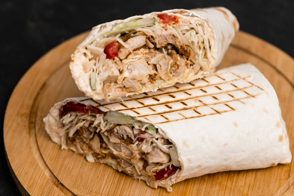 Шаурма с курицей 