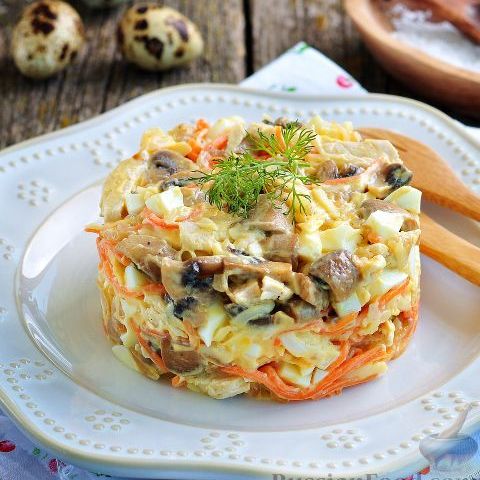 Вкусный салат