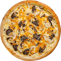 Пицца 36 см Жульен (тонкое)