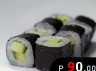 Хосомаки с огурцом