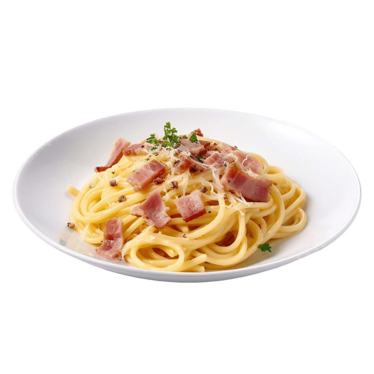 Паста карбонара ( бекон )