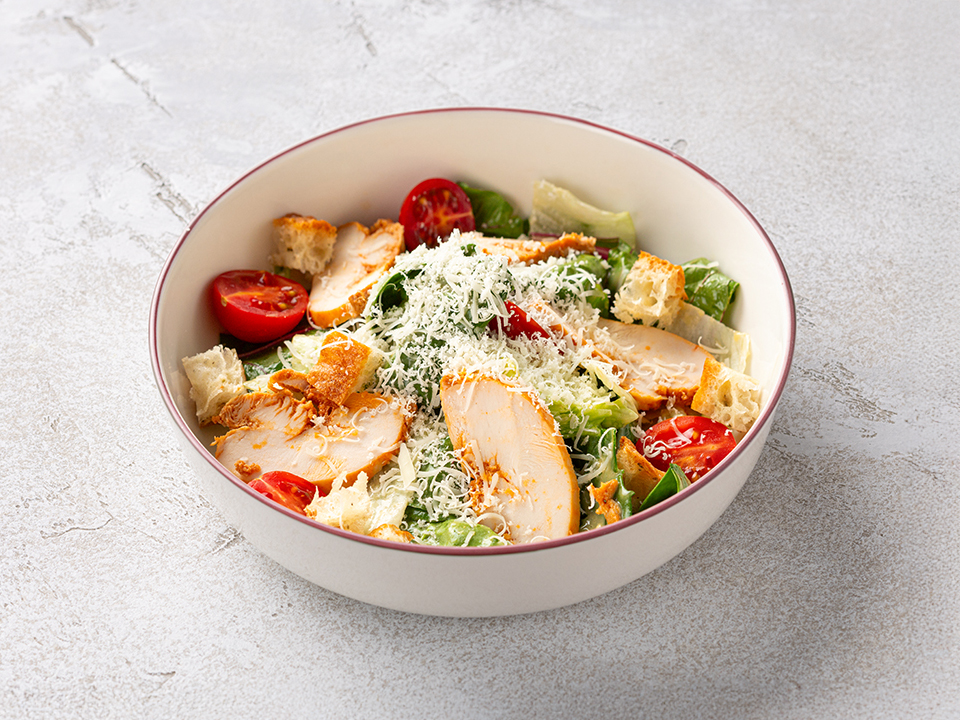 Цезарь с цыплёнком