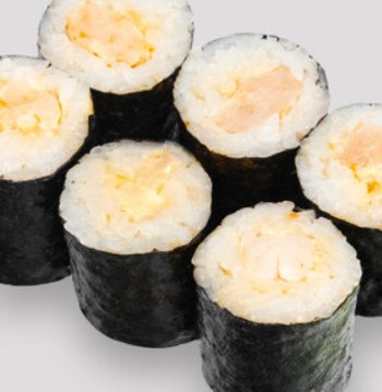 Мини-ролл с креветкой спайси