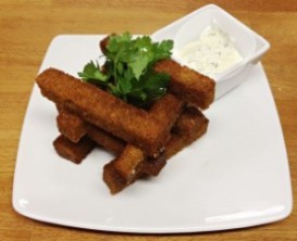 Гренки с чесноком