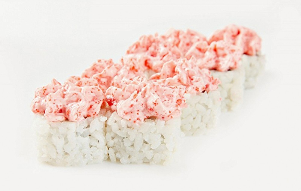 Ролл Лава с лососем