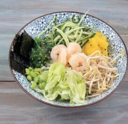 Поке с креветками