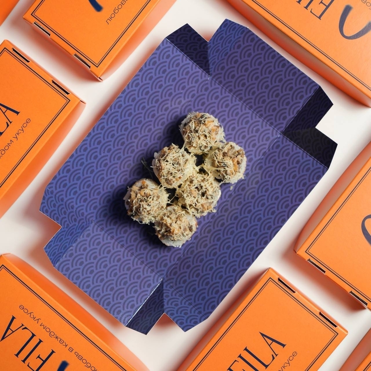 Ролл шиитаке с сыром пармезан