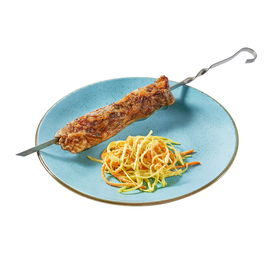 Шашлык из говяжьей печени