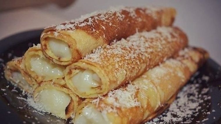 Блинчик с заварным кремом