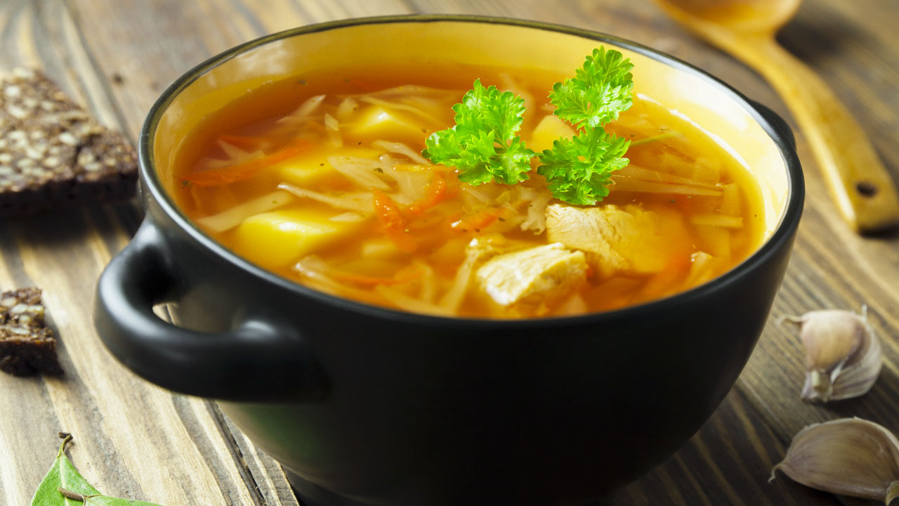 Щи из свежей капусты 