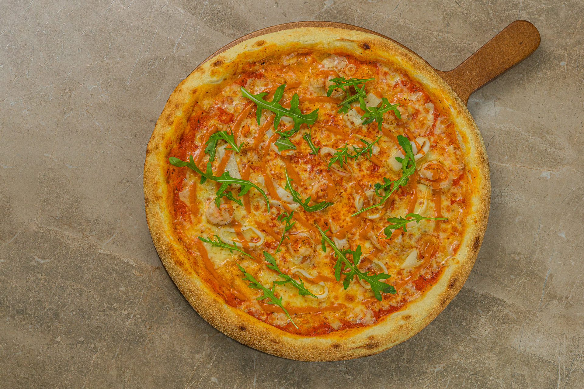 Пицца Пиканте Дель маре 25 см