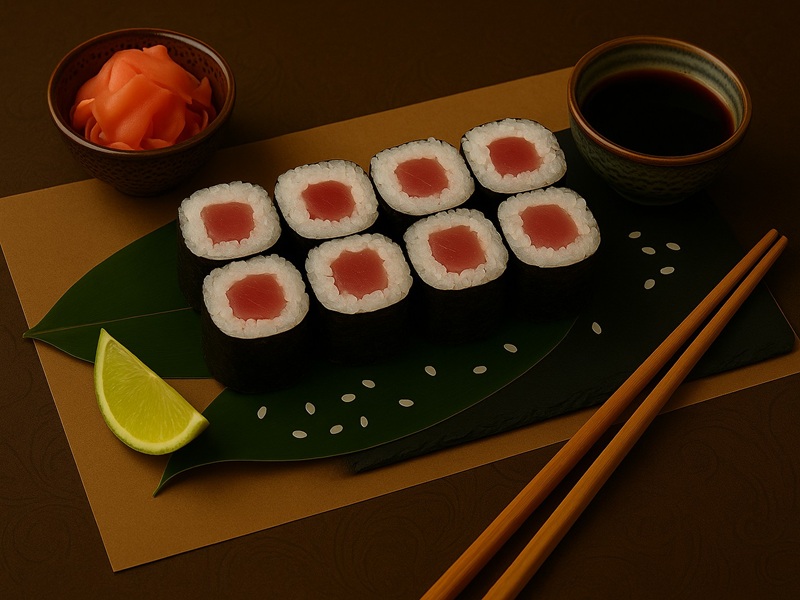 Ролл с тунцом