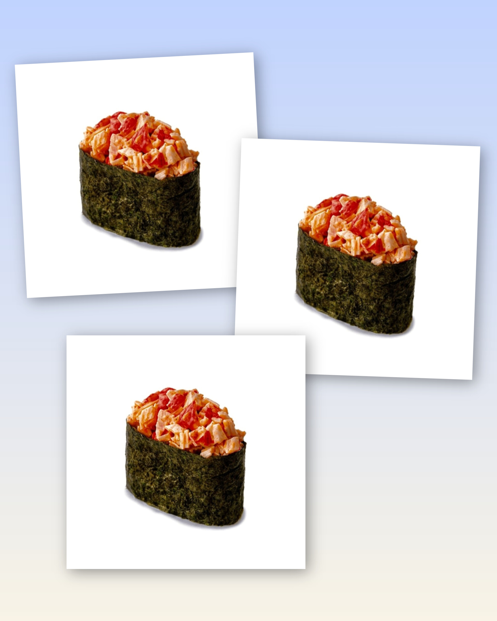 Гунканы острые с крабом