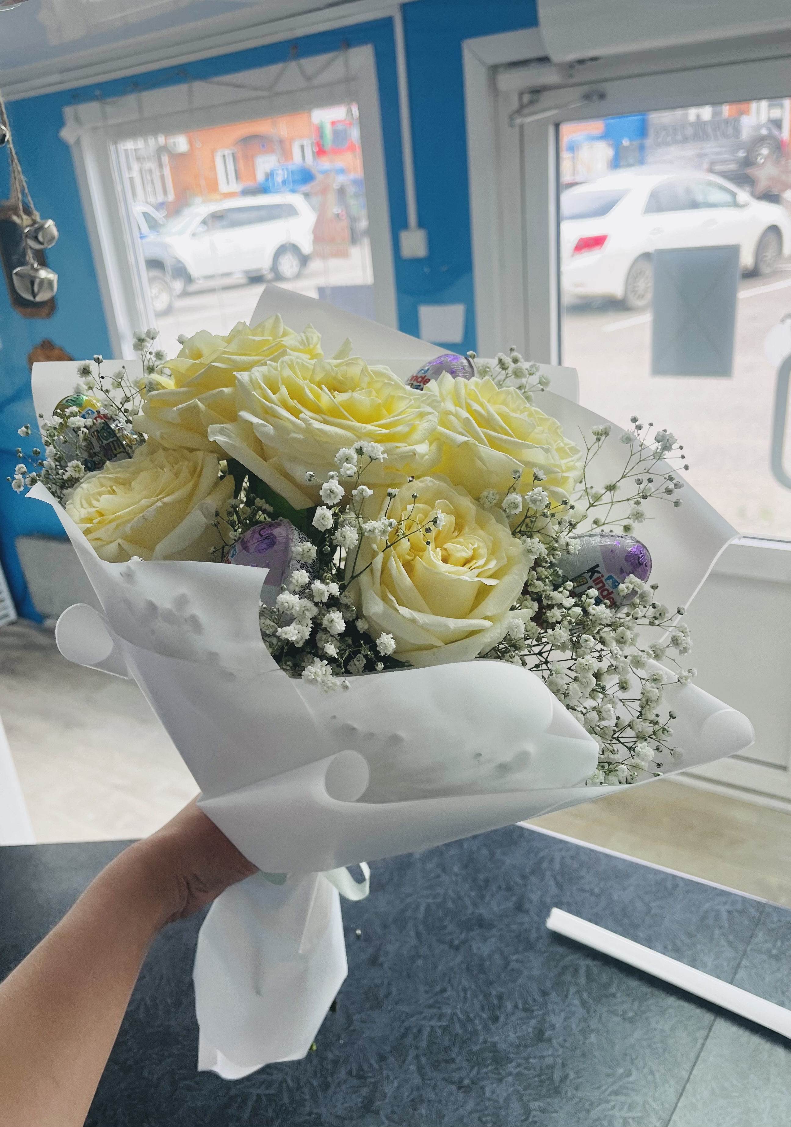 Букет-подарок для маленькой принцессы