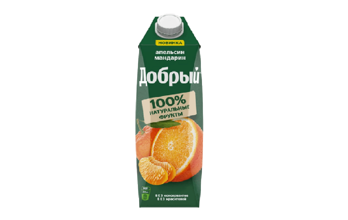 Апельсин-Мандарин Добрый сок