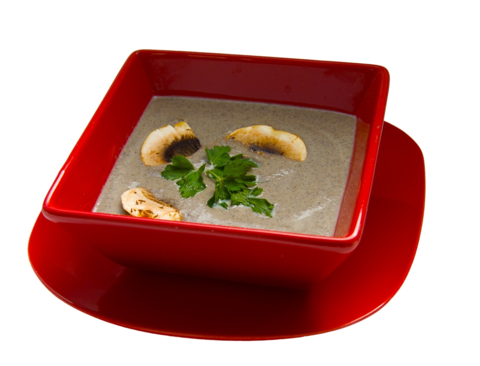 Крем-суп из шампиньонов