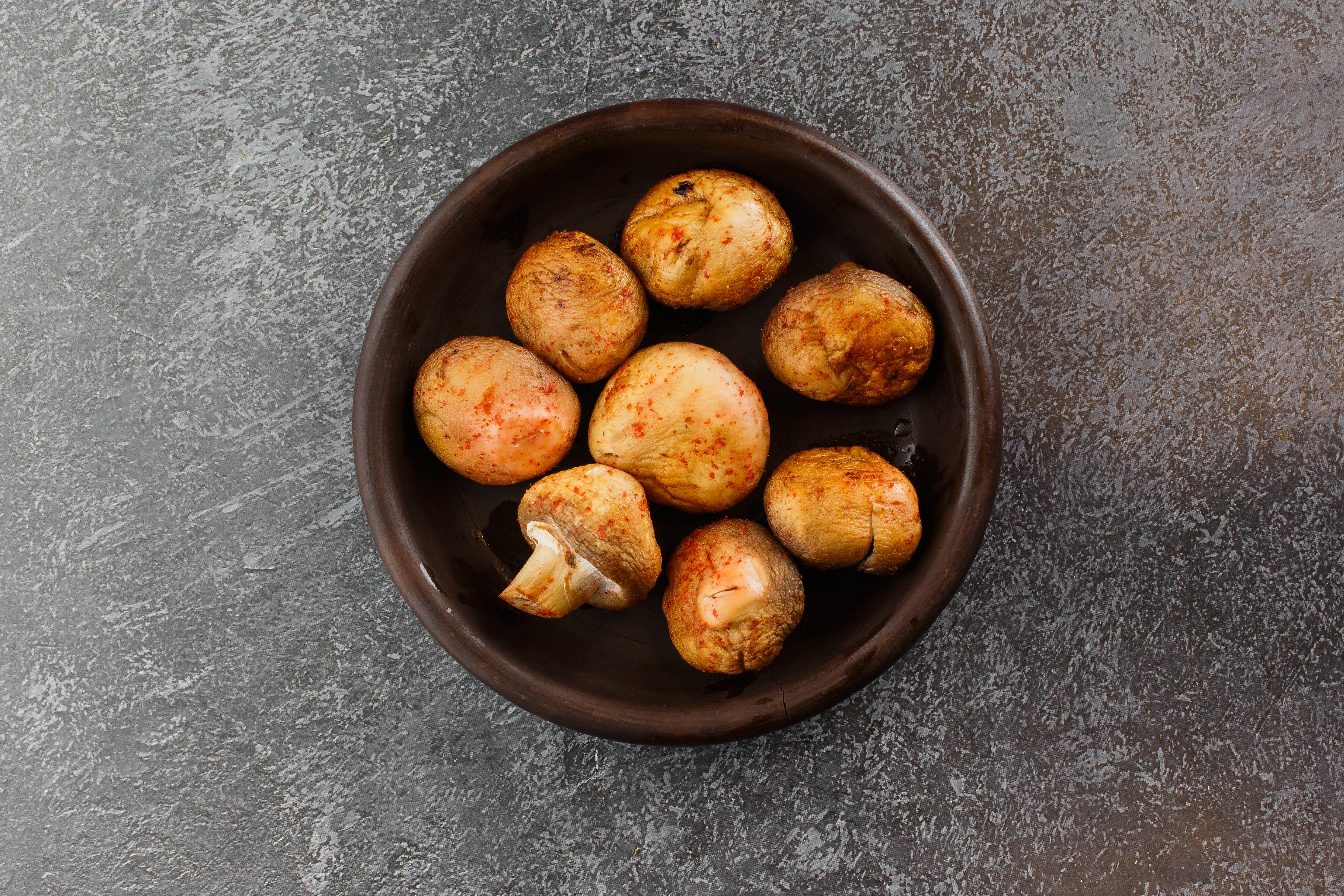 Шампиньоны на мангале