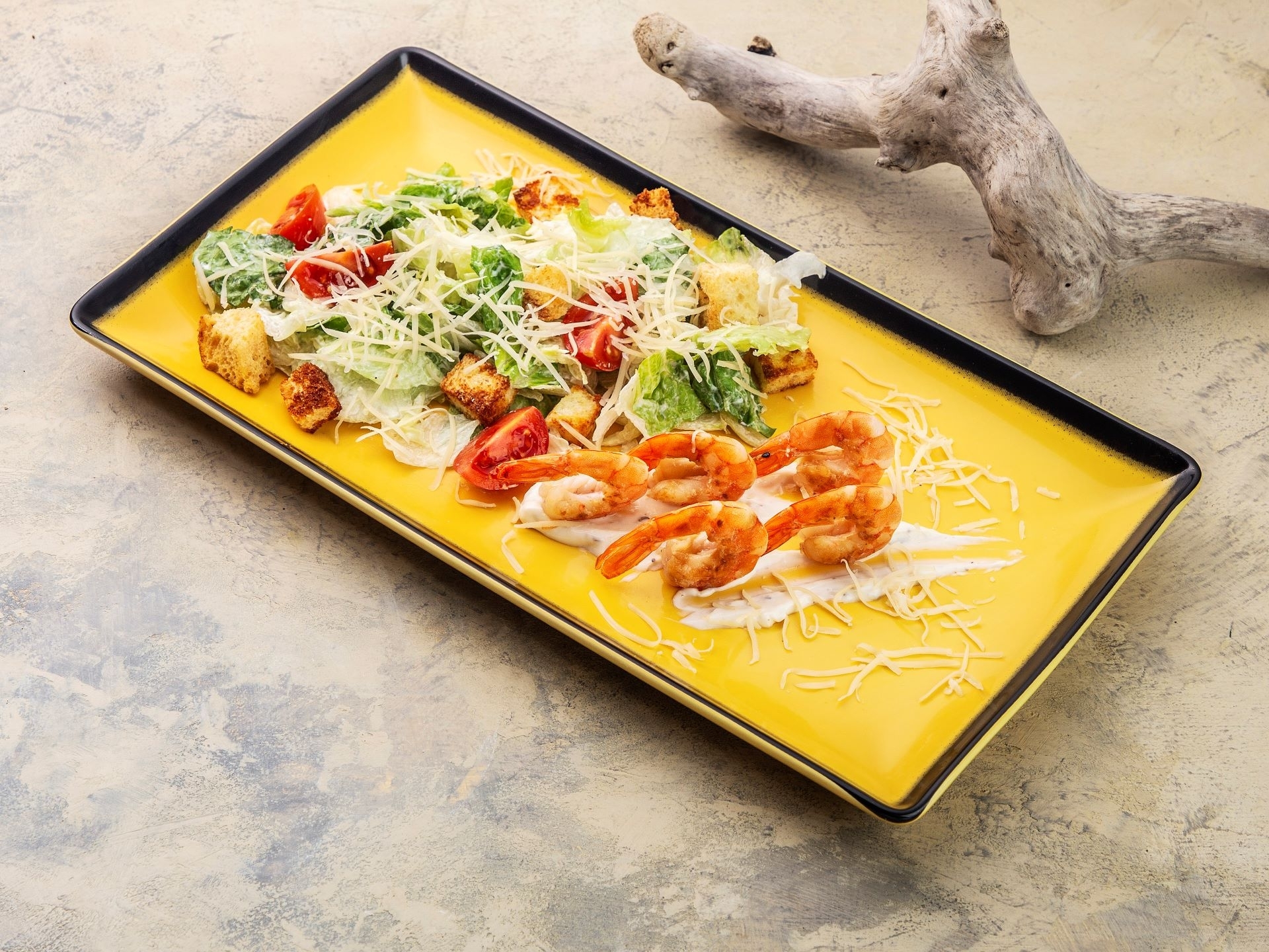 Цезарь с креветкой